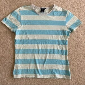 GAP Blue Striped Top